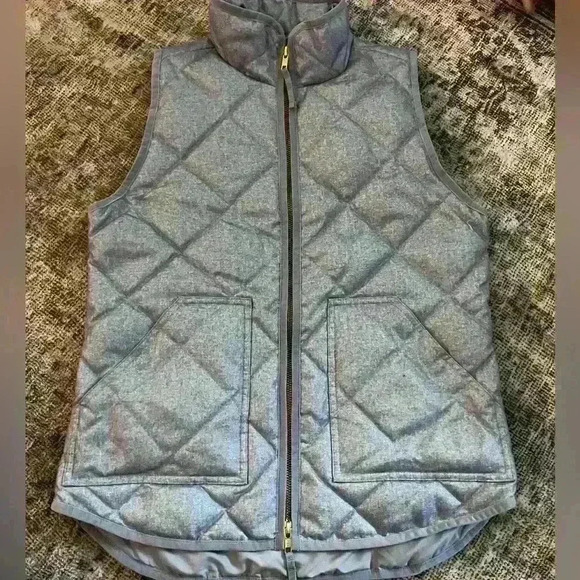 J.Crew Gray Vest GUC Size XS - Picture 1 of 3